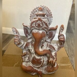 Lord Ganesha antique patina statue